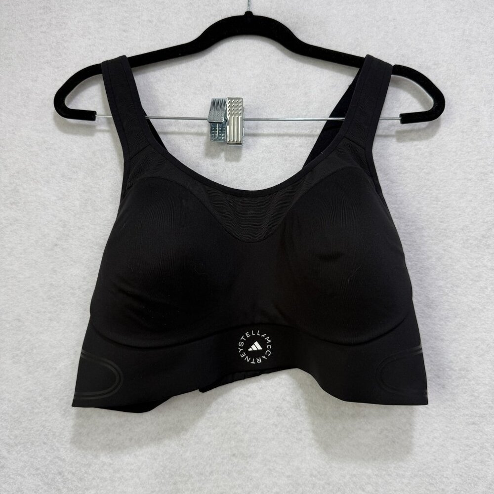 Stella McCartney Women's Black Seamless Sports Bra